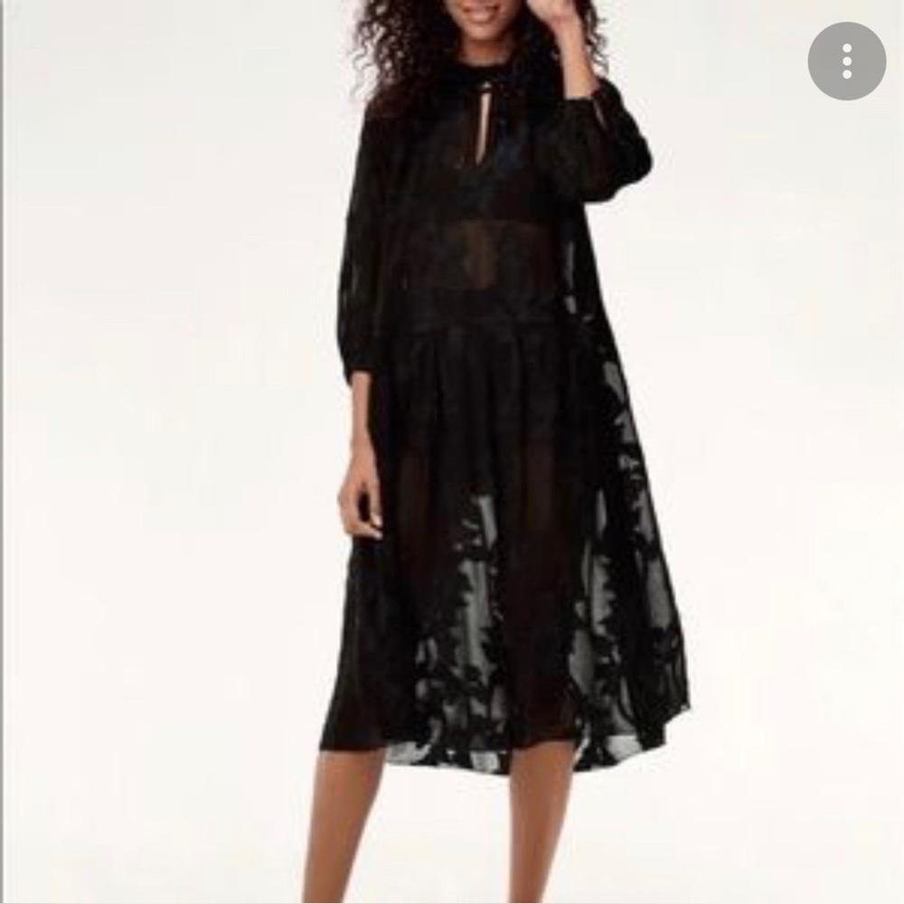 Aritzia Wilfred Dufour Ruffle Dress